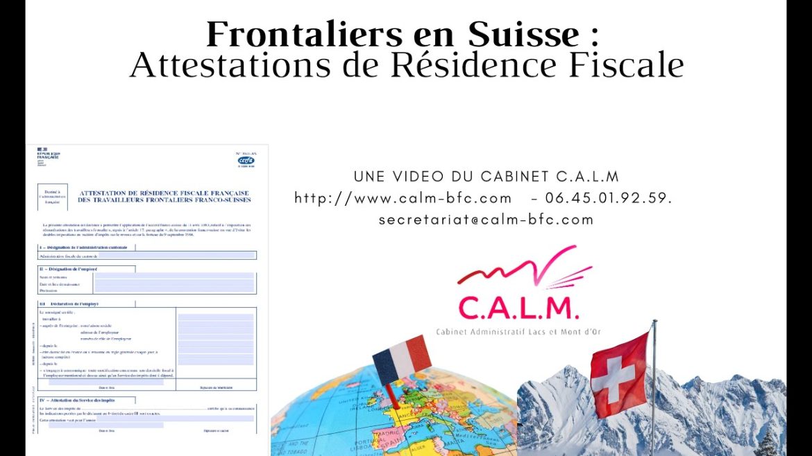 L&rsquo;art de l&rsquo;attestation de résidence fiscale : découvrez des clés pour une gestion sereine et fiable