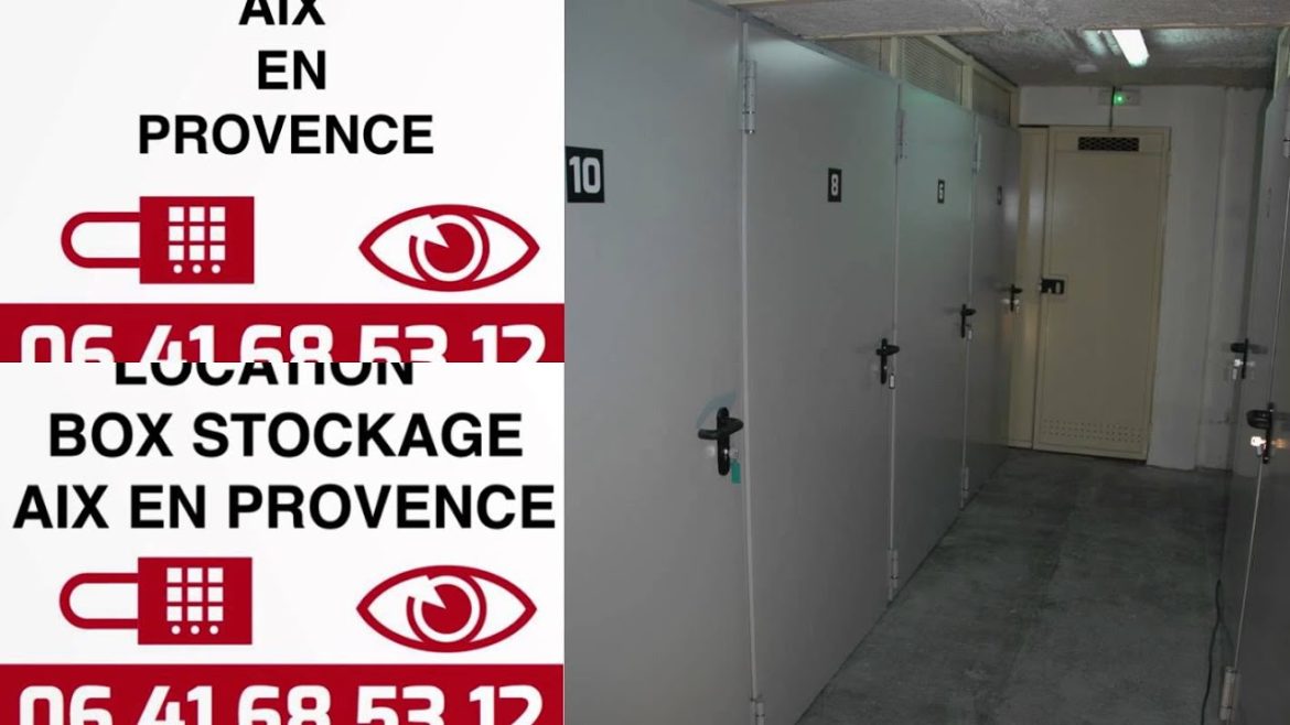 Découvrez l&rsquo;art du stockage sécurisé à Aix-en-Provence : votre guide essentiel pour une gestion efficace de l&rsquo;espace
