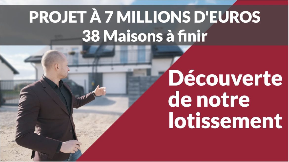 Investissement immobilier : découvrez notre projet de 38 maisons jumelées à fort potentiel