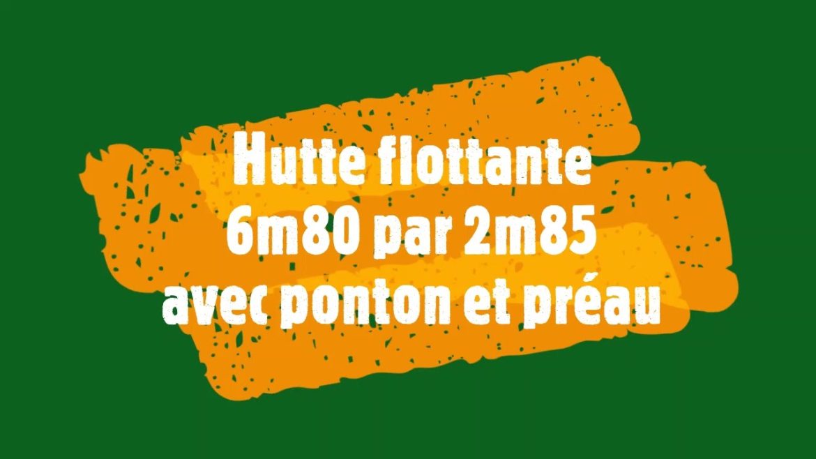 Découvrez l&rsquo;innovation de la hutte flottante : un espace de vie unique et pratique sur l&rsquo;eau