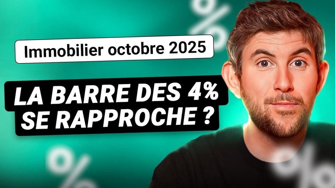 Les taux de crédit immobilier d&rsquo;octobre 2025 : ce que vous devez savoir pour faire le bon choix