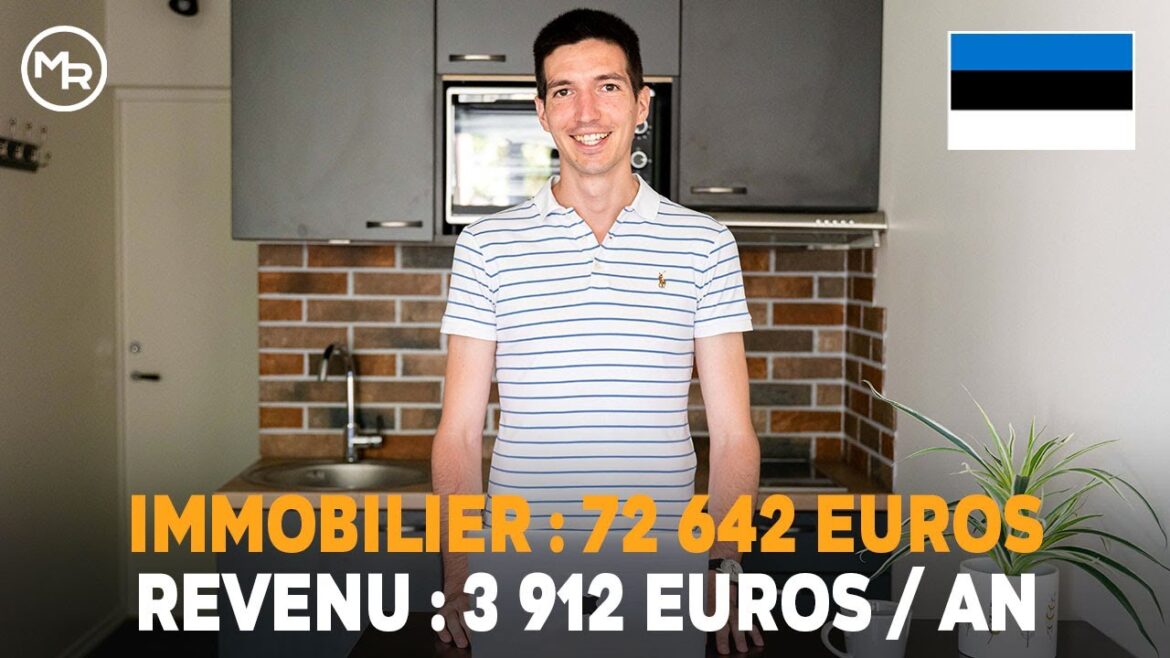 Investir en Estonie : découvrez un appartement rentable à 72 642 euros avec 3 912 euros de revenu annuel