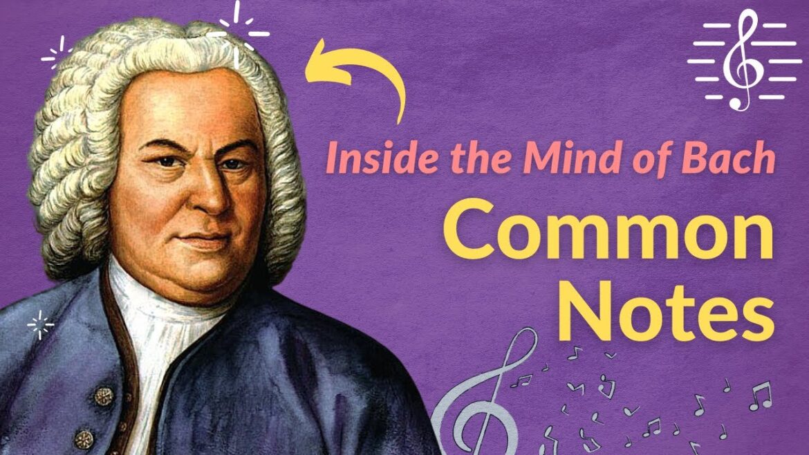 Harmonies cachées : explorer les notes communes dans l&rsquo;analyse des chorals de Bach
