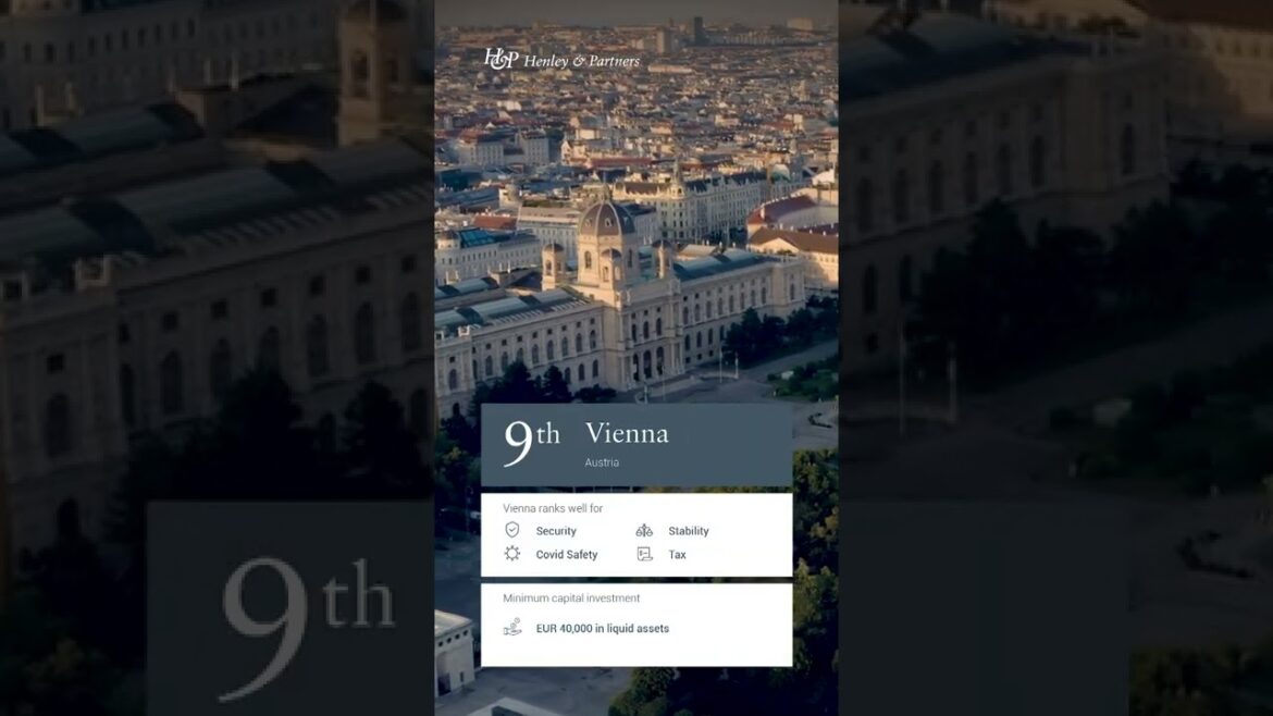Vienne : villes de résidence par investissement pour un avenir d&rsquo;affaires prometteur