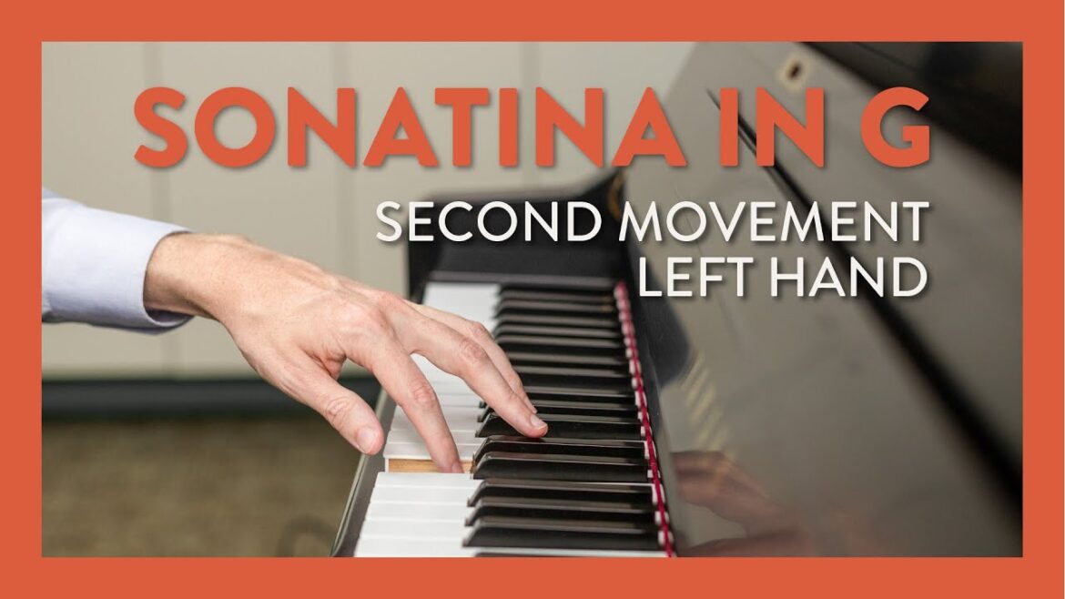 Maîtriser la sonatine en sol : le mouvement 2 à la main gauche, une leçon essentielle pour pianistes engagés